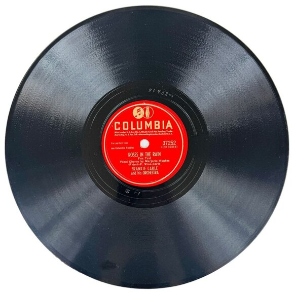 Frankie Carle You Are There 10in Shellac 78 RPM Columbia 37252 Vintage Record - Picture 3 of 4